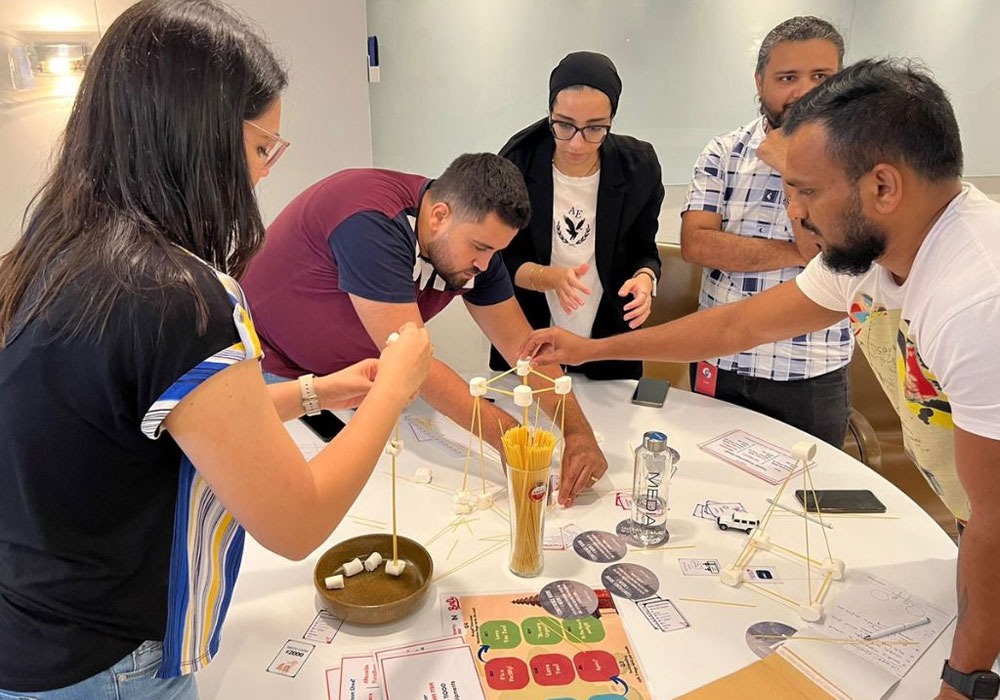 LEGO team building Dubai